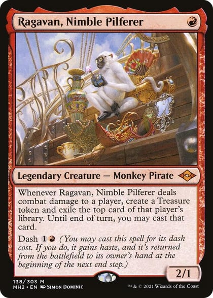 Ragavan, Nimble Pilferer, Modern Horizons 2 138