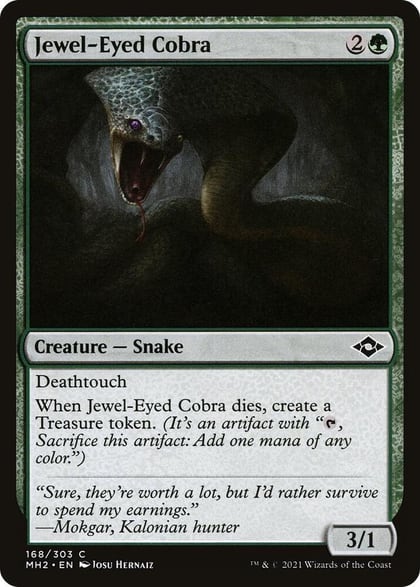 Jewel-Eyed Cobra, Modern Horizons 2 168