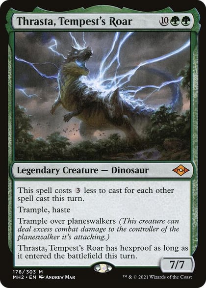 Thrasta, Tempest's Roar, Modern Horizons 2 178