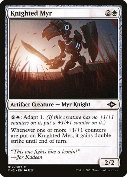 Knighted Myr, Modern Horizons 2 17
