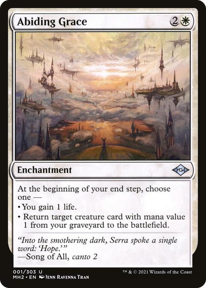 Abiding Grace, Modern Horizons 2 1