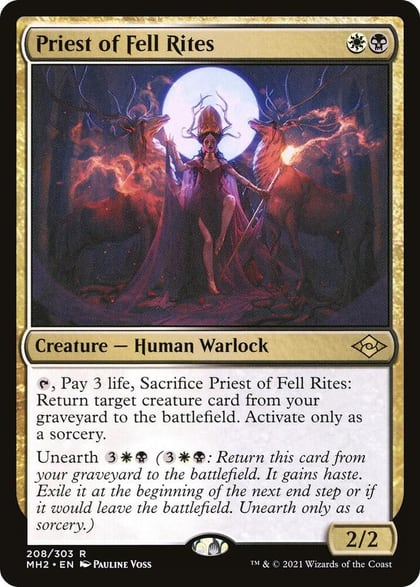 Priest of Fell Rites, Modern Horizons 2 208