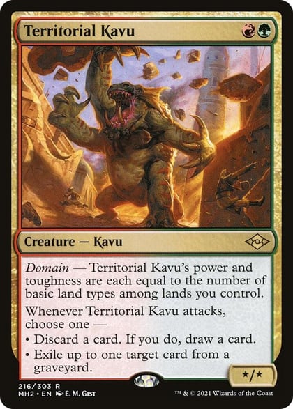 Territorial Kavu, Modern Horizons 2 216