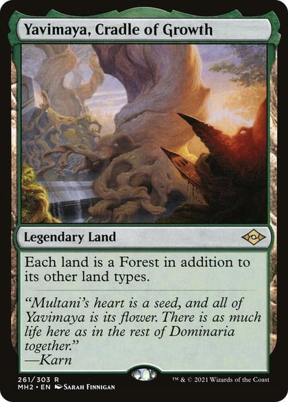 Yavimaya, Cradle of Growth, Modern Horizons 2 261