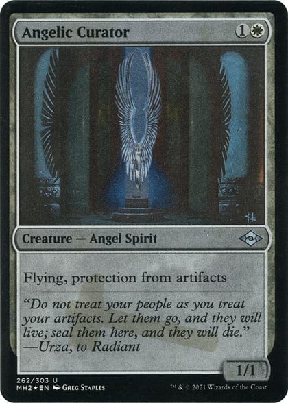 Angelic Curator (Foil Etched), Modern Horizons 2 262