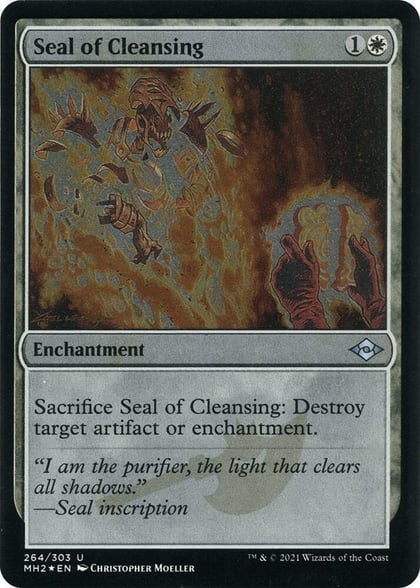 Seal of Cleansing (Foil Etched), Modern Horizons 2 264