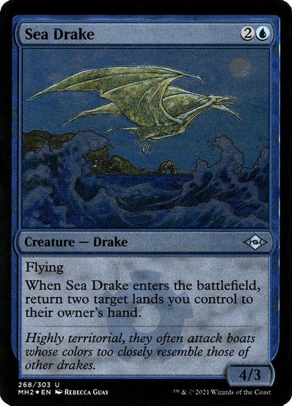 Sea Drake (Foil Etched), Modern Horizons 2 268