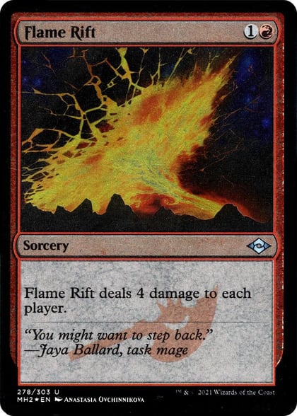 Flame Rift (Foil Etched), Modern Horizons 2 278