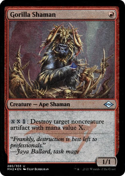 Gorilla Shaman (Foil Etched), Modern Horizons 2 280