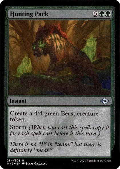 Hunting Pack (Foil Etched), Modern Horizons 2 284