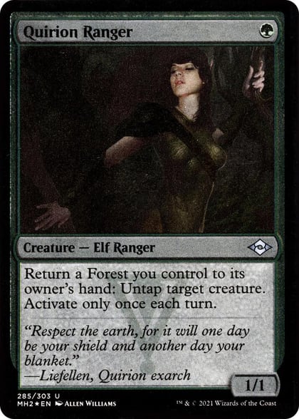 Quirion Ranger (Foil Etched), Modern Horizons 2 285