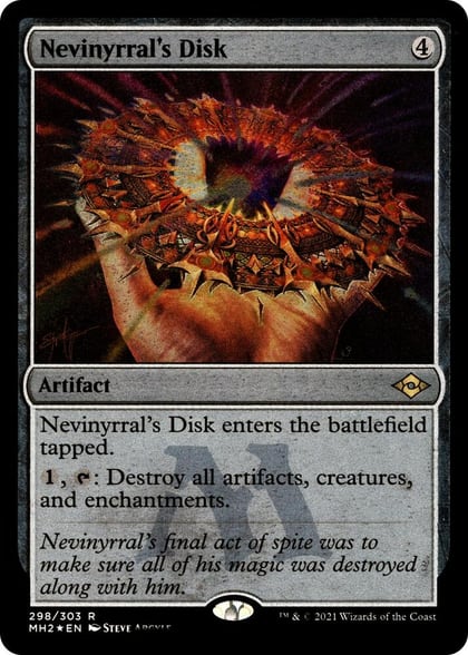 Nevinyrral's Disk (Foil Etched), Modern Horizons 2 298
