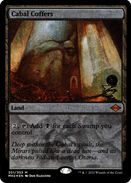 Cabal Coffers (Foil Etched), Modern Horizons 2 301