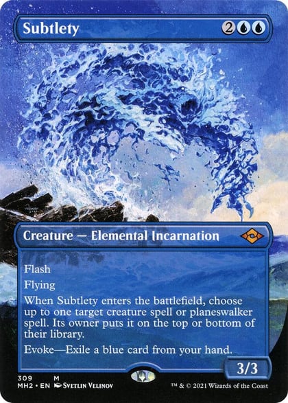 Subtlety (Borderless), Modern Horizons 2 309