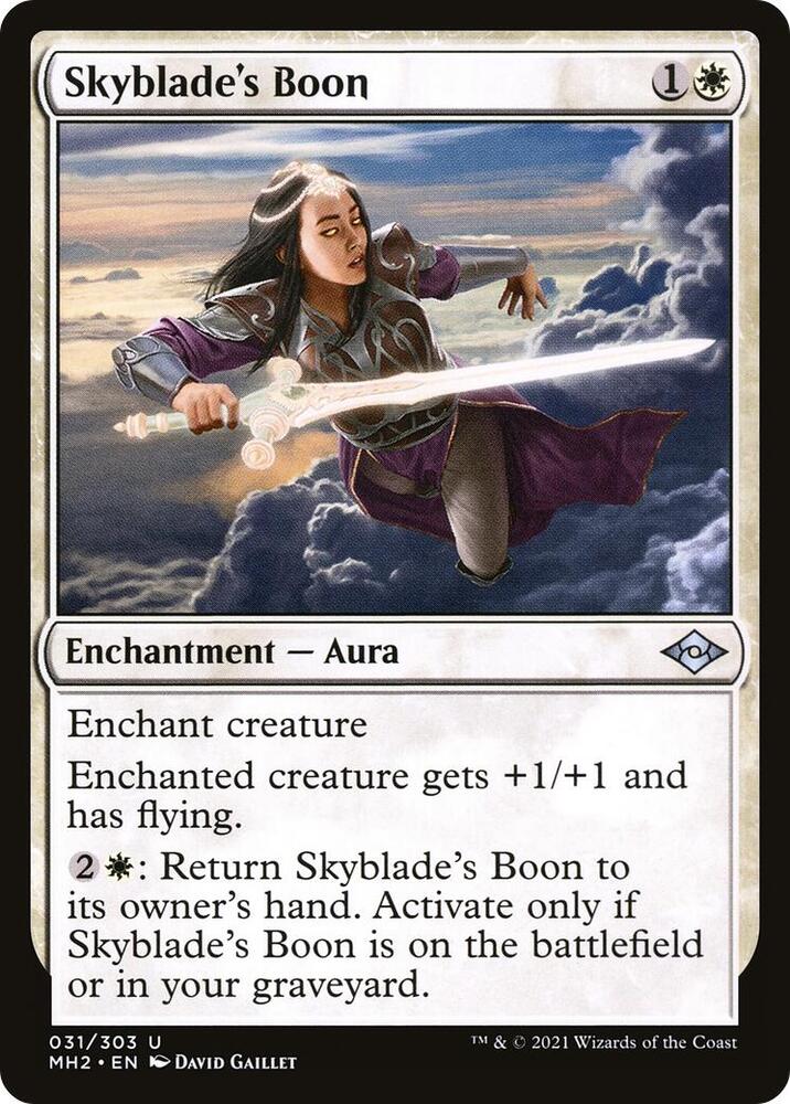 Skyblade's Boon, Modern Horizons 2 31
