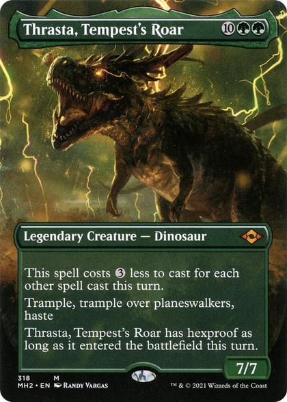 Thrasta, Tempest's Roar (Borderless), Modern Horizons 2 318