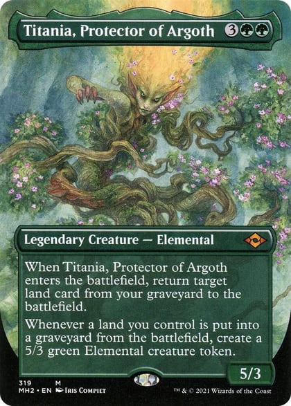 Titania, Protector of Argoth (Borderless), Modern Horizons 2 319