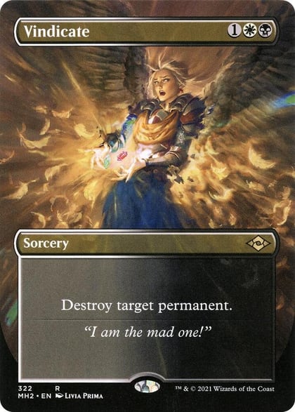 Vindicate (Borderless), Modern Horizons 2 322