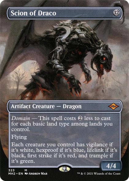 Scion of Draco (Borderless), Modern Horizons 2 323