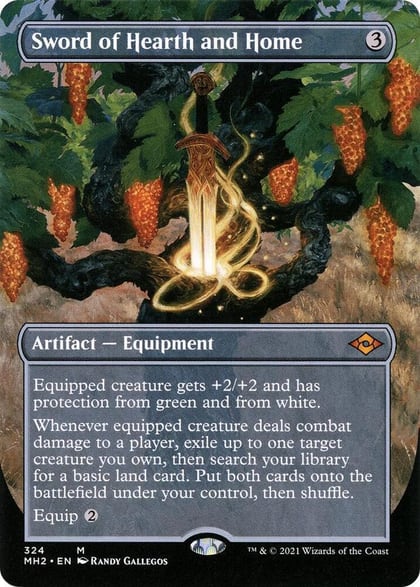 Sword of Hearth and Home (Borderless), Modern Horizons 2 324