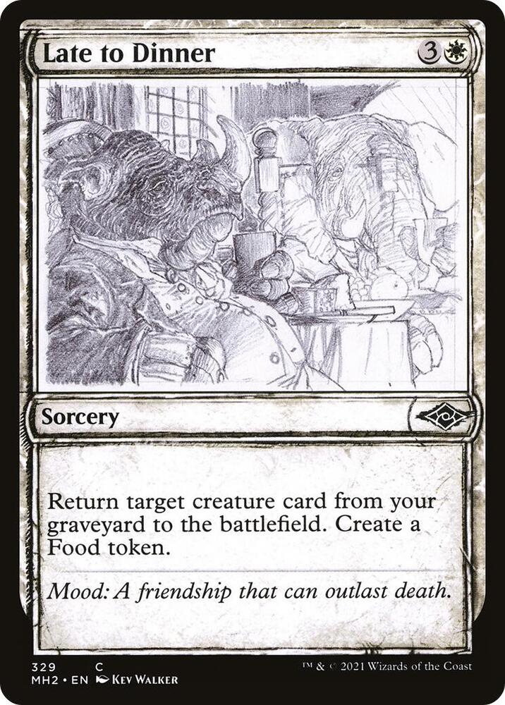 Late to Dinner (Showcase), Modern Horizons 2 329