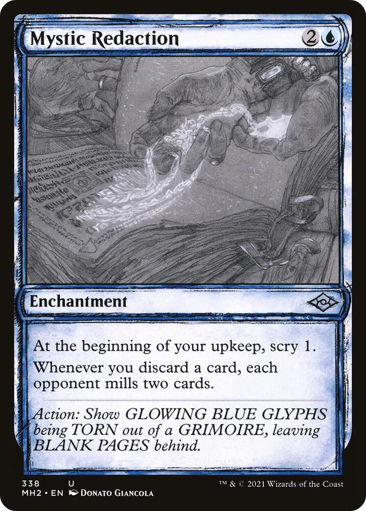 Mystic Redaction (Showcase), Modern Horizons 2 338