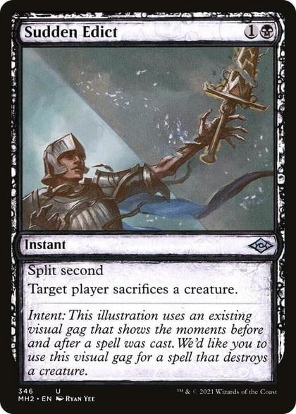 Sudden Edict (Showcase), Modern Horizons 2 346