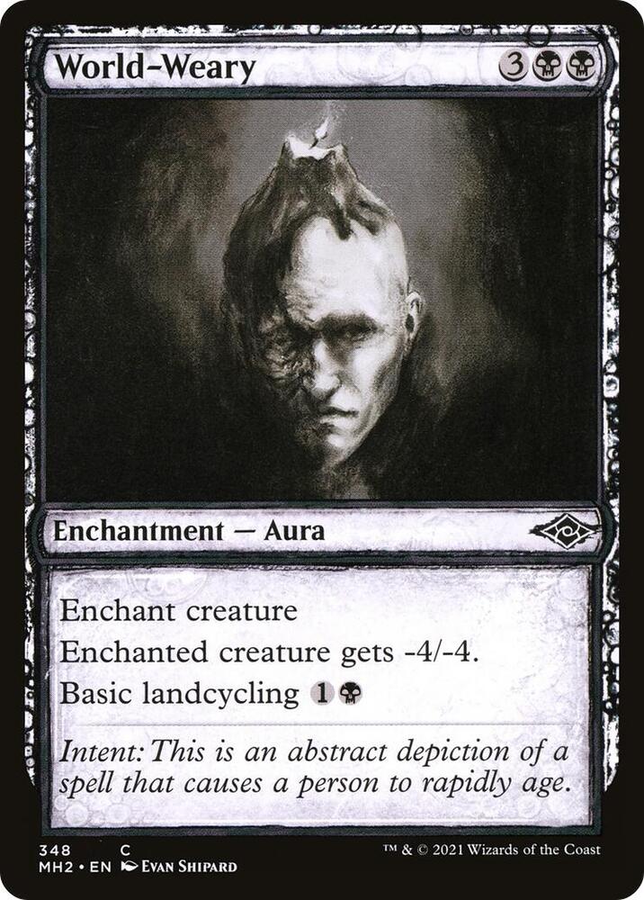 World-Weary (Showcase), Modern Horizons 2 348