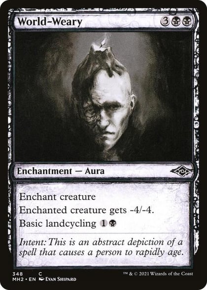 World-Weary (Showcase), Modern Horizons 2 348