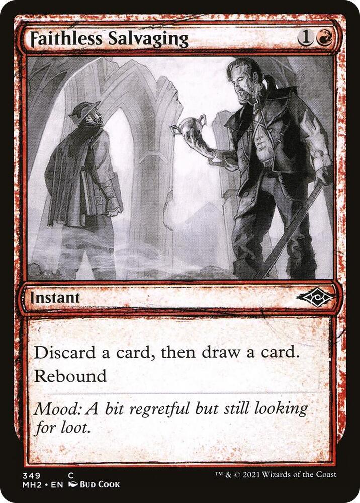 Faithless Salvaging (Showcase), Modern Horizons 2 349