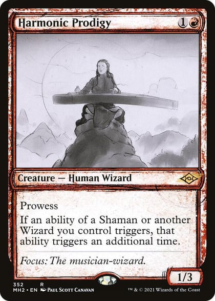 Harmonic Prodigy (Showcase), Modern Horizons 2 352