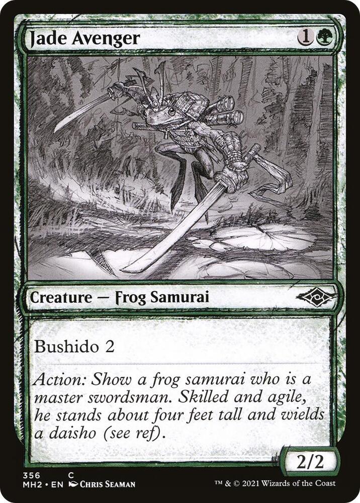 Jade Avenger (Showcase), Modern Horizons 2 356