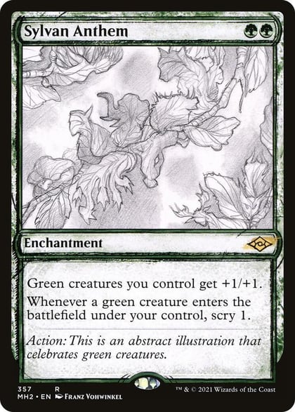 Sylvan Anthem (Showcase), Modern Horizons 2 357
