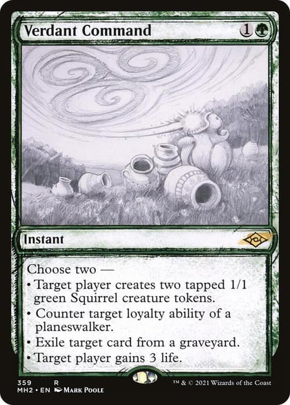 Verdant Command (Showcase), Modern Horizons 2 359