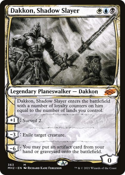 Dakkon, Shadow Slayer (Showcase), Modern Horizons 2 363