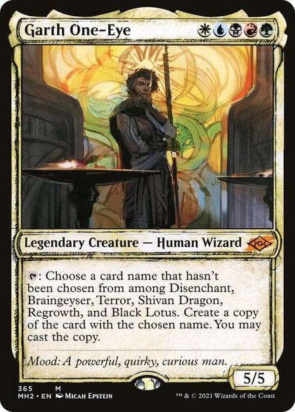 Garth One-Eye (Showcase), Modern Horizons 2 365