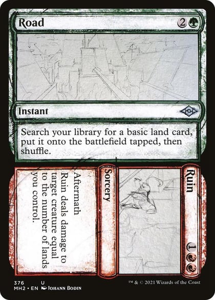 Road // Ruin (Showcase), Modern Horizons 2 376