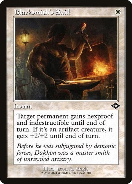 Blacksmith's Skill (Retro Frame), Modern Horizons 2 381