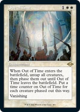 Out of Time (Retro Frame) (Foil Etched), Modern Horizons 2 383
