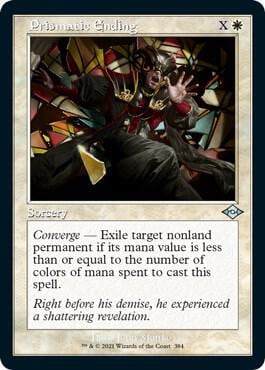 Prismatic Ending (Retro Frame) (Foil Etched), Modern Horizons 2 384