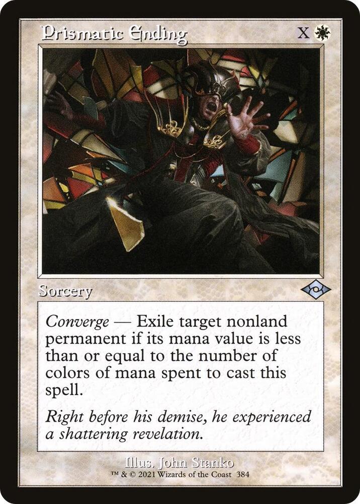 Prismatic Ending (Retro Frame), Modern Horizons 2 384