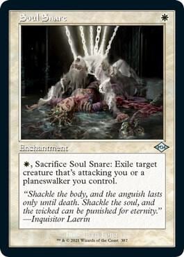 Soul Snare (Retro Frame) (Foil Etched), Modern Horizons 2 387