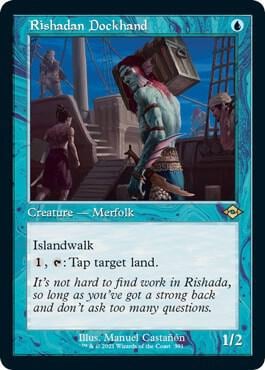 Rishadan Dockhand (Retro Frame) (Foil Etched), Modern Horizons 2 391