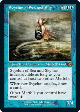 Svyelun of Sea and Sky (Retro Frame) (Foil Etched), Modern Horizons 2 393