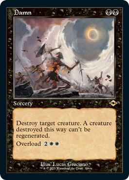 Damn (Retro Frame) (Foil Etched), Modern Horizons 2 396