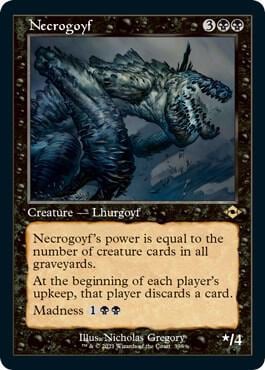 Necrogoyf (Retro Frame) (Foil Etched), Modern Horizons 2 398