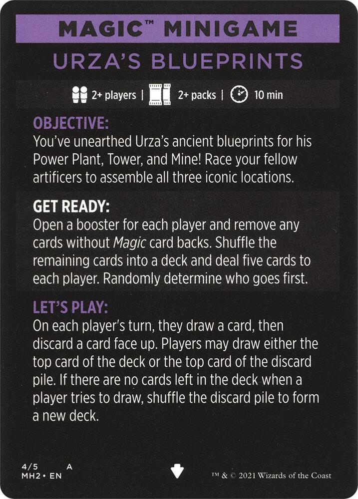Magic Minigame: Urza's Blueprints, Modern Horizons 2 4