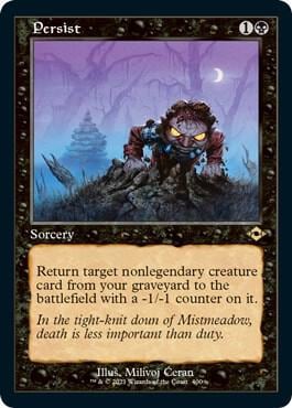 Persist (Retro Frame) (Foil Etched), Modern Horizons 2 400
