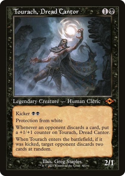 Tourach, Dread Cantor (Retro Frame), Modern Horizons 2 402