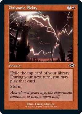 Galvanic Relay (Retro Frame) (Foil Etched), Modern Horizons 2 406